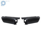 Set of 2 Primered Steel Rear Bumpers for Ford F250 F350 (2008–2016)