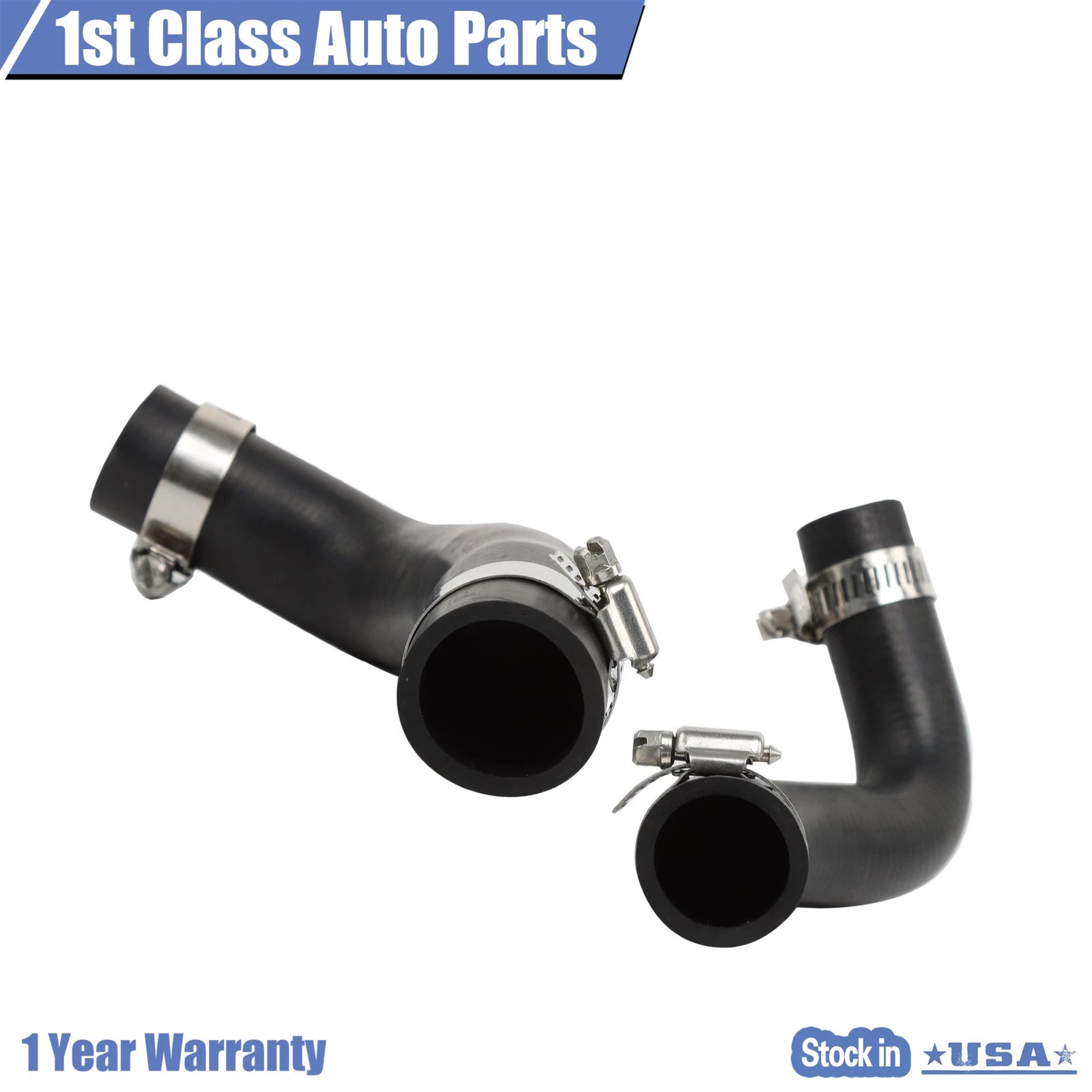 Fuel Fill & Vent Hose Set for Jeep Wrangler (1987–1995) - 20 Gallon Tank Clamps