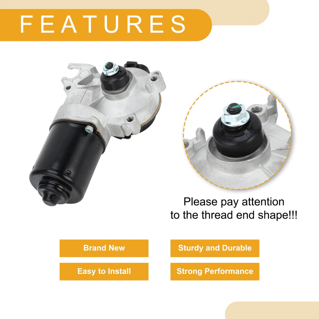 Front Windshield Wiper Motor for Chevrolet Avalanche 1500 2500 (2005–2006) No. 88958406