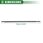 Rear Right Door Window Belt Weatherstrip for Toyota Sienna (2004–2010)