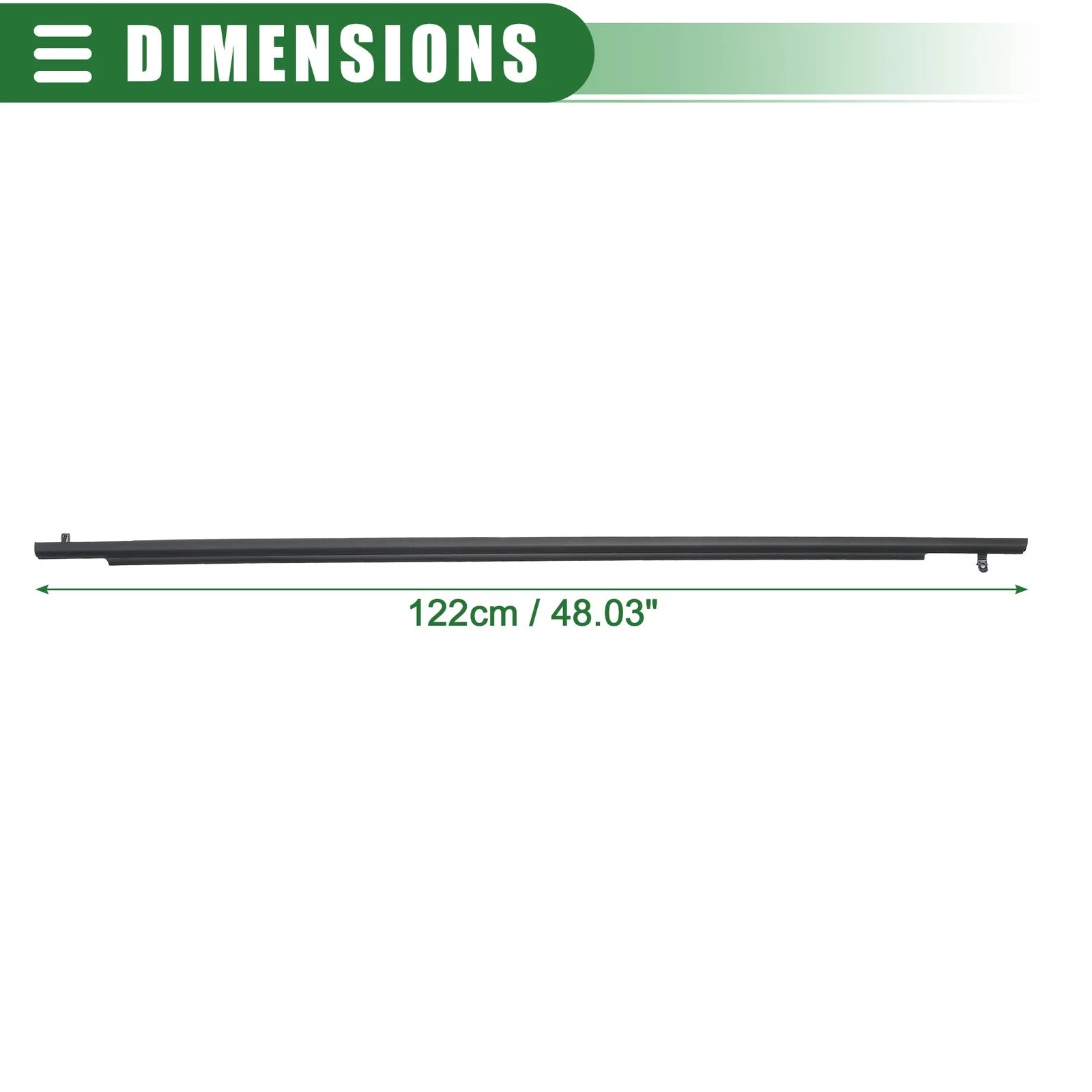 Rear Right Door Window Belt Weatherstrip for Toyota Sienna (2004–2010)
