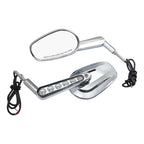 Rearview Mirrors LED Turn Signals for Harley VRSCF VRod (2009 - 2017)