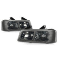 Set of 2 OE Style Smoked Lens Upper Headlights for Express/Savana 1500-4500 (2003–2024)