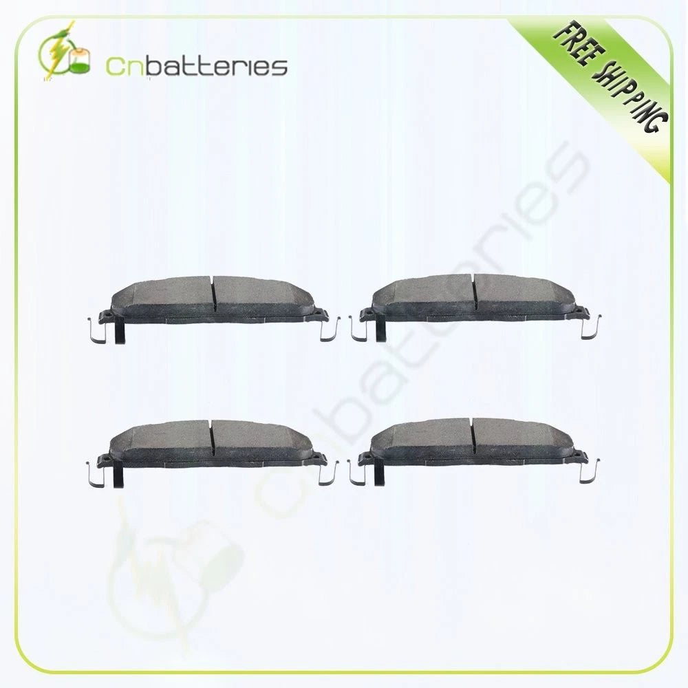 4X Rear Low Dust Metallic Brake Pads for Ram 3500 (2011–2016)