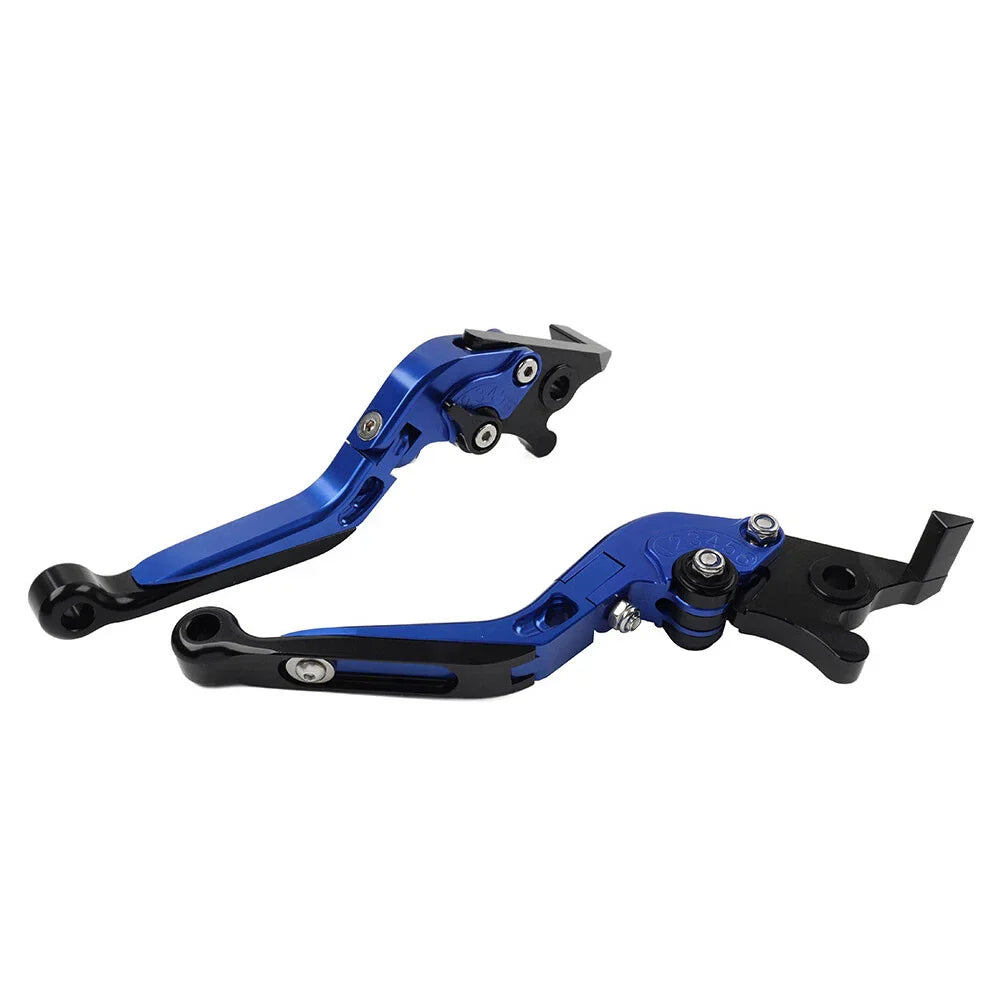 CNC Blue Extendable Brake Clutch Levers for Honda VFR1200F (2010-2014)
