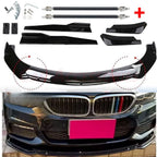 Front Bumper Lip Splitter Spoiler Body Kit for BMW