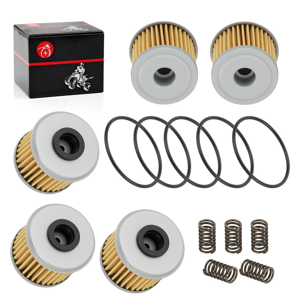 5 Oil Filters with O-Ring & Spring for Honda CRF150R CRF150RB (2007–2024)