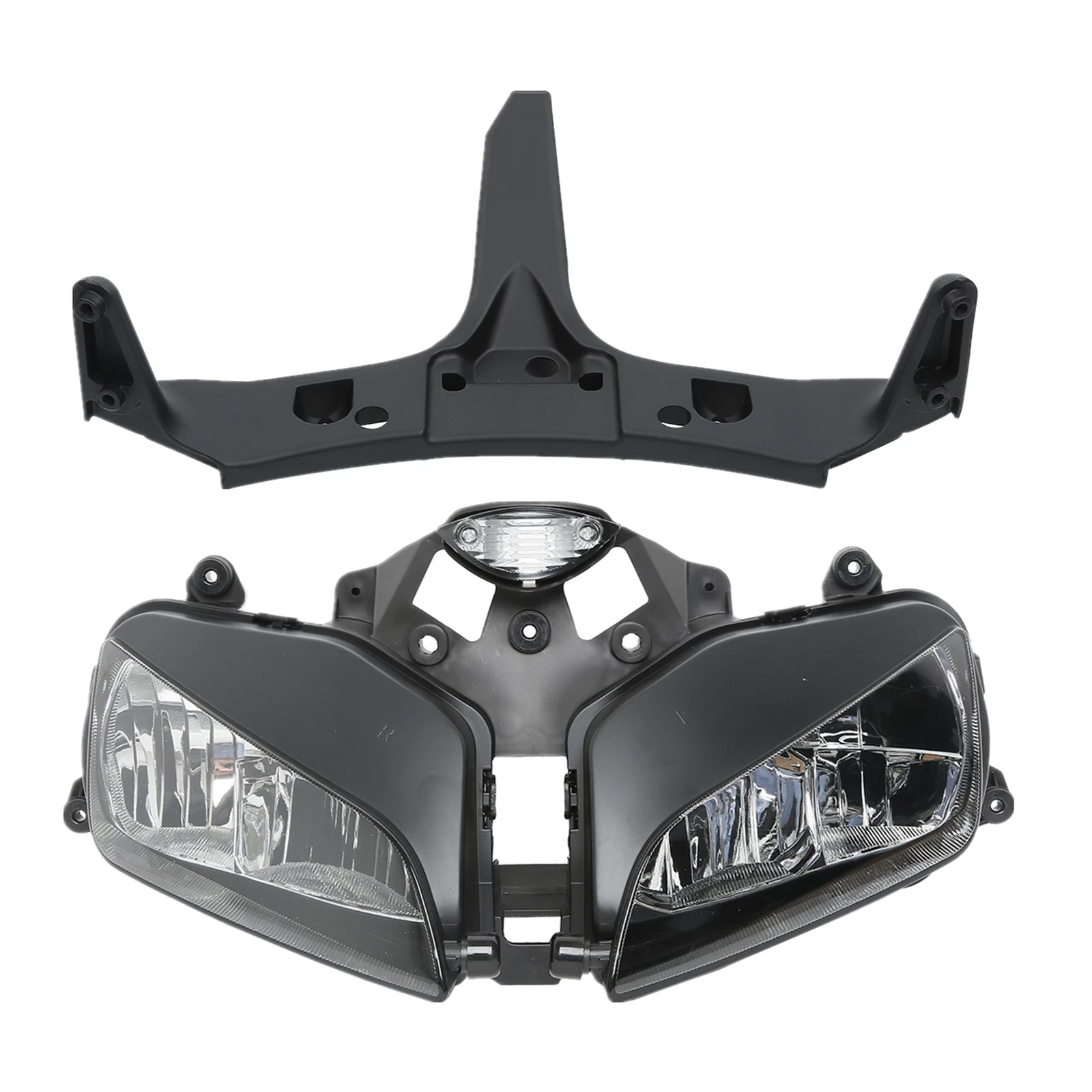 Front Headlight Assembly & Fairing Stay Bracket for Honda CBR600RR (2003–2006)
