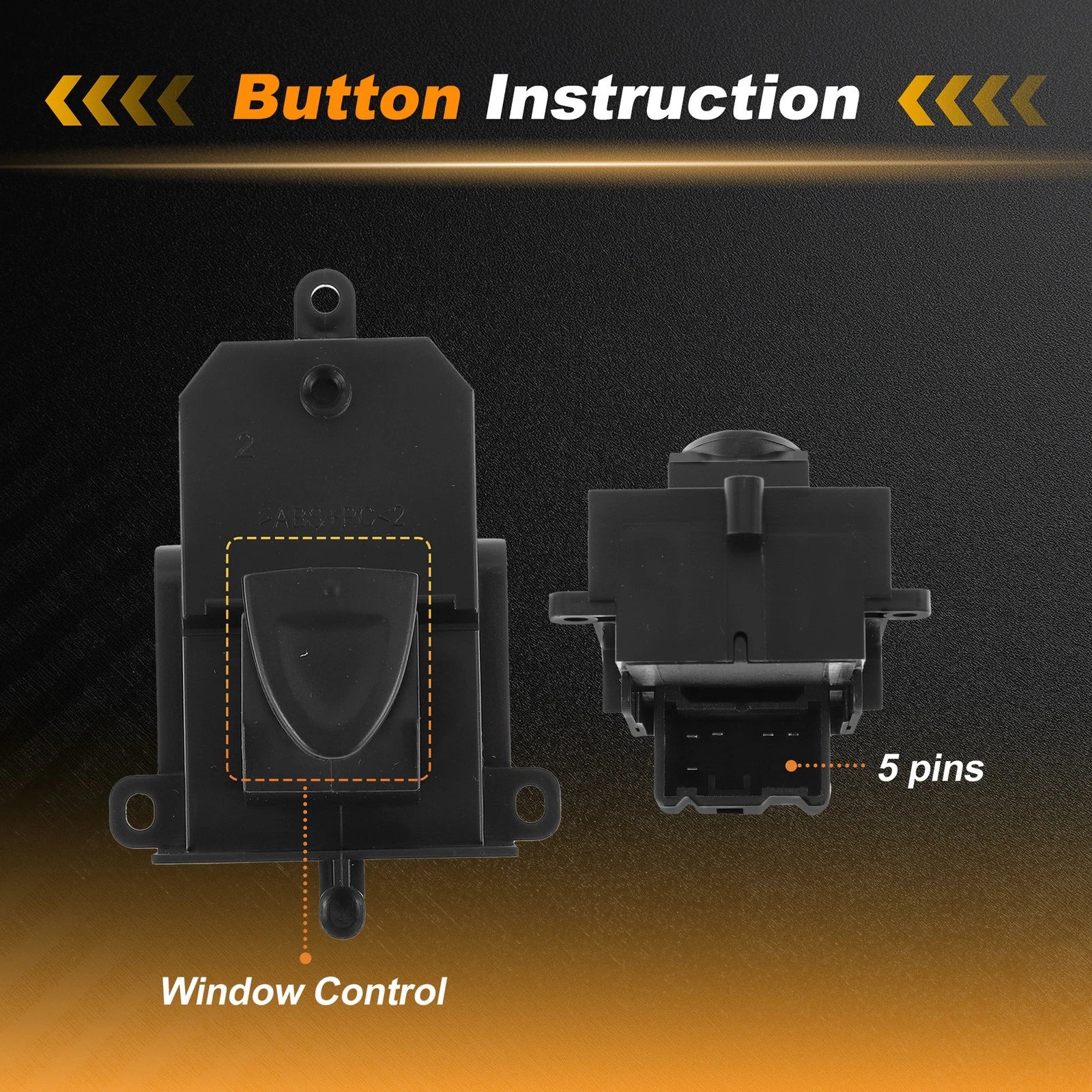 Power Window Switch for Honda Civic (2006–2011) No. 35760SNAJ02ZA