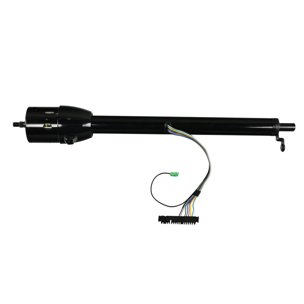 30" Stainless Steel Tilt Steering Column & Adapter for Universal Fit (No Key)