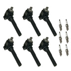 6X Ignition Coil & Spark Plug Set for Ford F-150 (2017-2019)