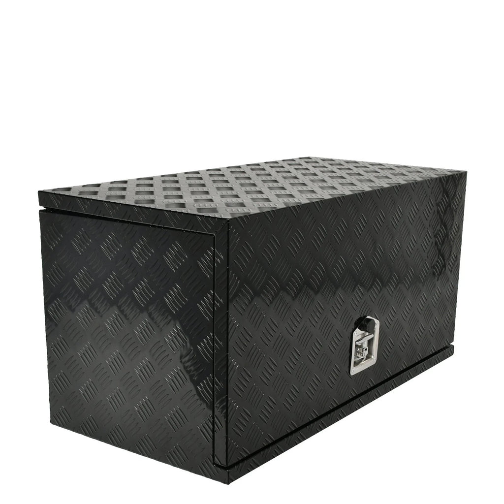 Black Aluminum Tool Box for Pickup Truck (39.5"X19.5"X19.5")
