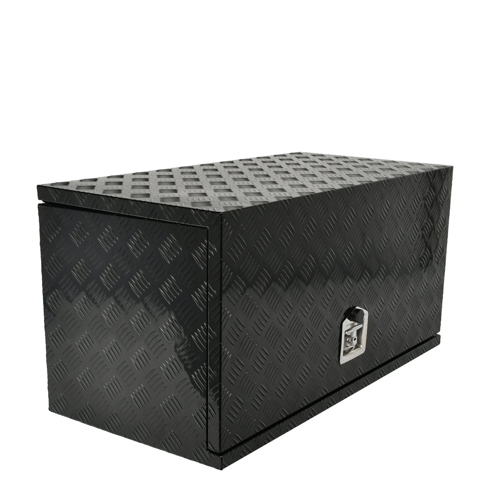 Black Aluminum Tool Box for Pickup Truck (39.5"X19.5"X19.5")