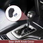 Set of 1 Gear Shift Knob Cover for Hyundai Accent (2018–2022) Black Blue