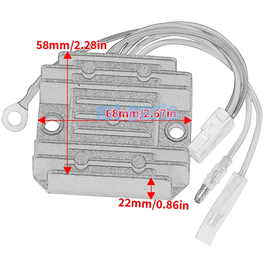 Voltage Regulator Rectifier for Kawasaki Jet Ski 750 SX JS750 (1992–1995) 21066-3709