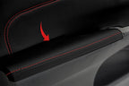 Armrest Door Panel Cover Leather for Toyota Avalon (2013–2018) Red Stitch