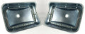 Rear Tail Light Lamp Housing Buckets Replacement Pair for Ford Mustang (1967–1968)