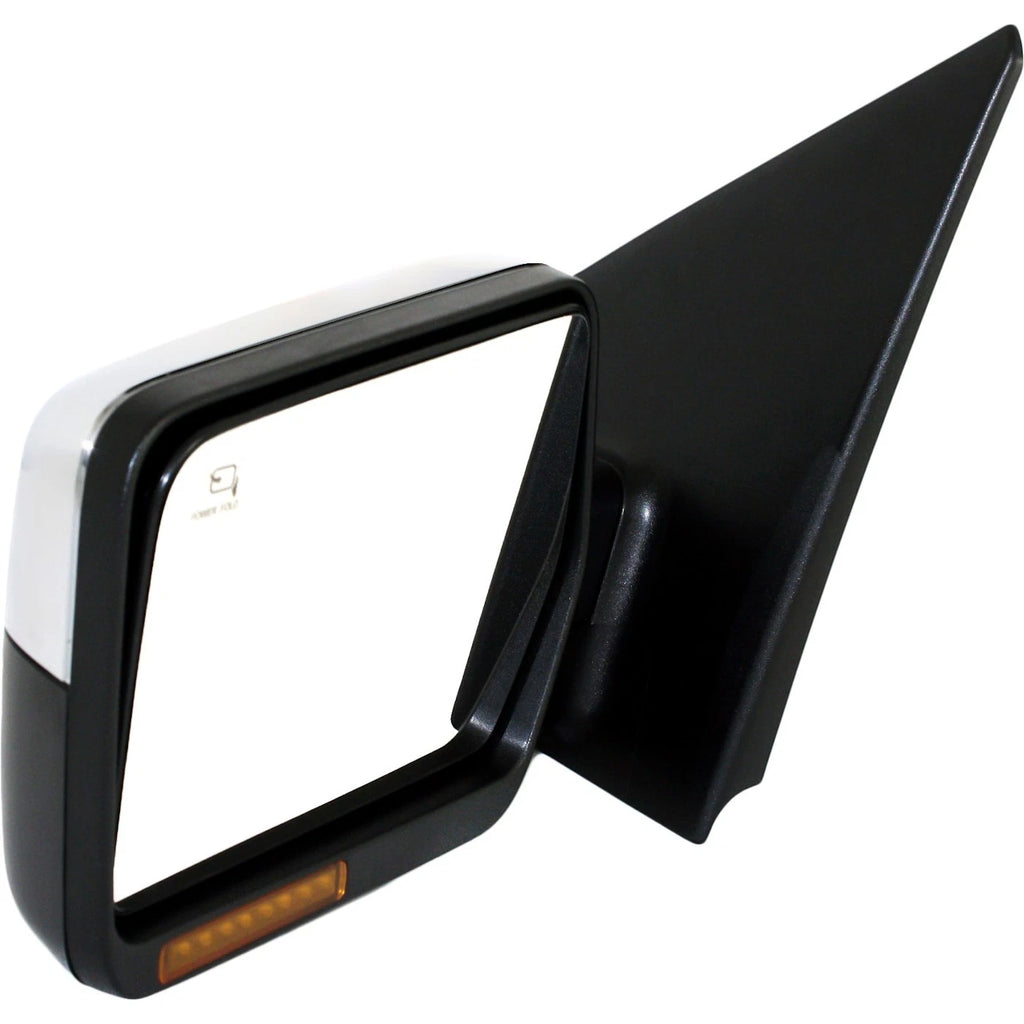 Power Mirror Set of 2 for Ford F-150 (2007–2008) Power Folding Heated Chrome