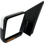 Power Mirror Set of 2 for Ford F-150 (2007–2008) Power Folding Heated Chrome