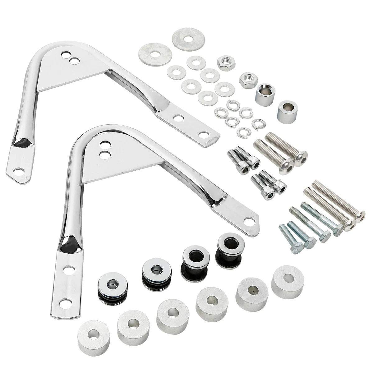 Sissy Bar Mount Rack Docking Kit for Harley Touring (1997–2008)