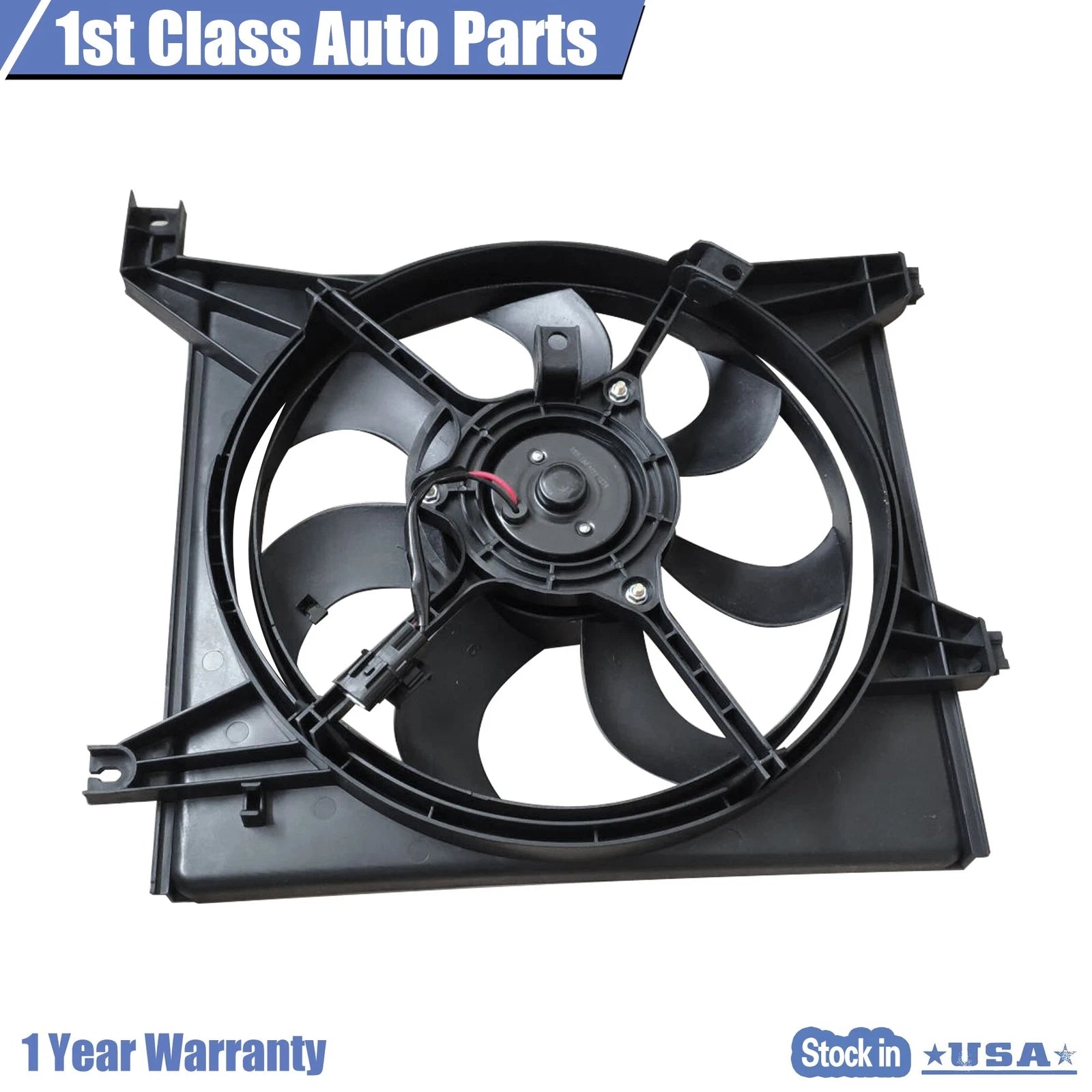 Radiator Cooling Fan Assembly for Kia Spectra (2000-2009)