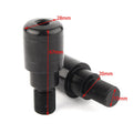 Red Handle Bar End 7/8" Handgrip Plugs for Yamaha MT-07 MT-09 MT-10 (2014-2023)