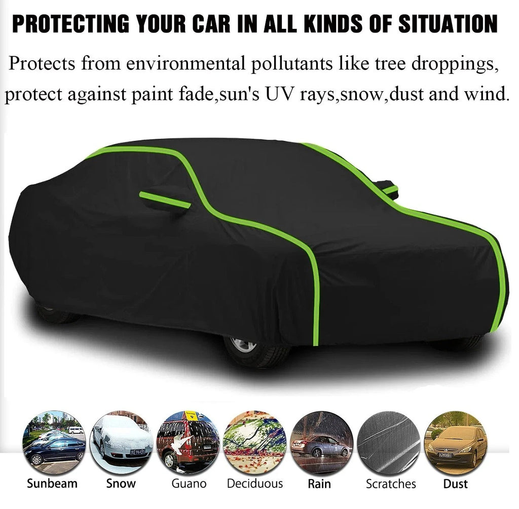 Car Cover for Dodge Challenger (1970–2023) - All Weather, Sun, Snow, Frost, Dust