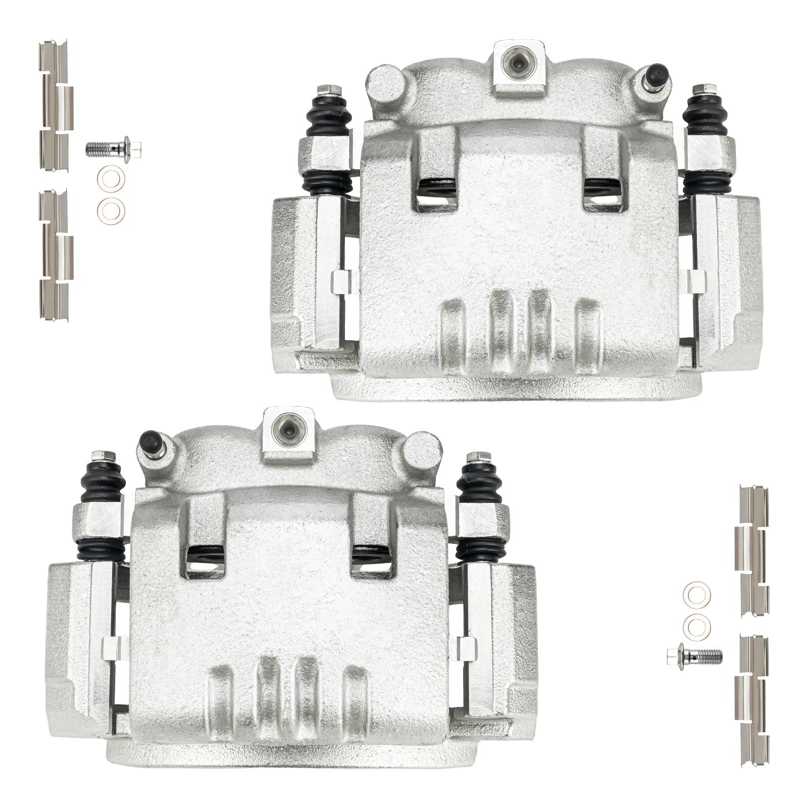2x Rear Brake Caliper with Bracket for Dodge Ram 1500 2500 3500 (2003–2008)