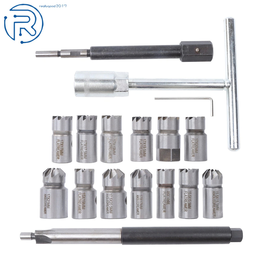 17 PCS Diesel Injector Cleaner Tool Set for