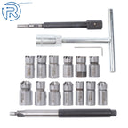 17 PCS Diesel Injector Cleaner Tool Set for