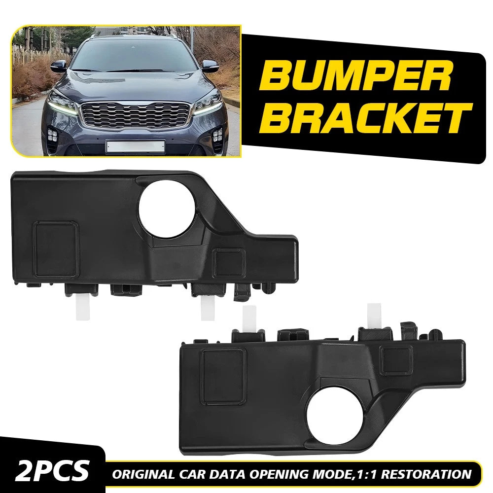 2X Front Bumper Outer Brace Bracket LH & RH for Kia Sorento (2016–2020)