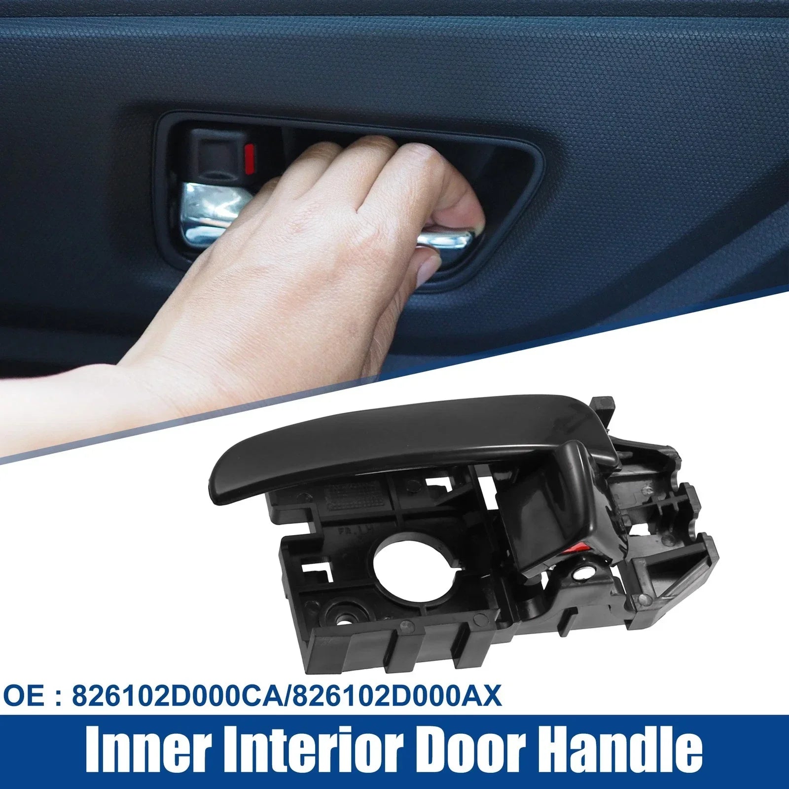 Front Left Inner Door Handle for Hyundai Elantra (2001-2006)