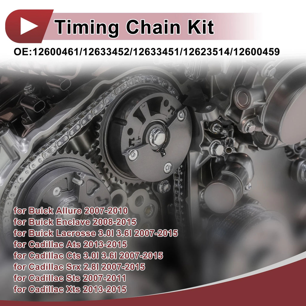 Timing Chain Kit No. 12633452/12633451 for Cadillac Buick Enclave LaCrosse 