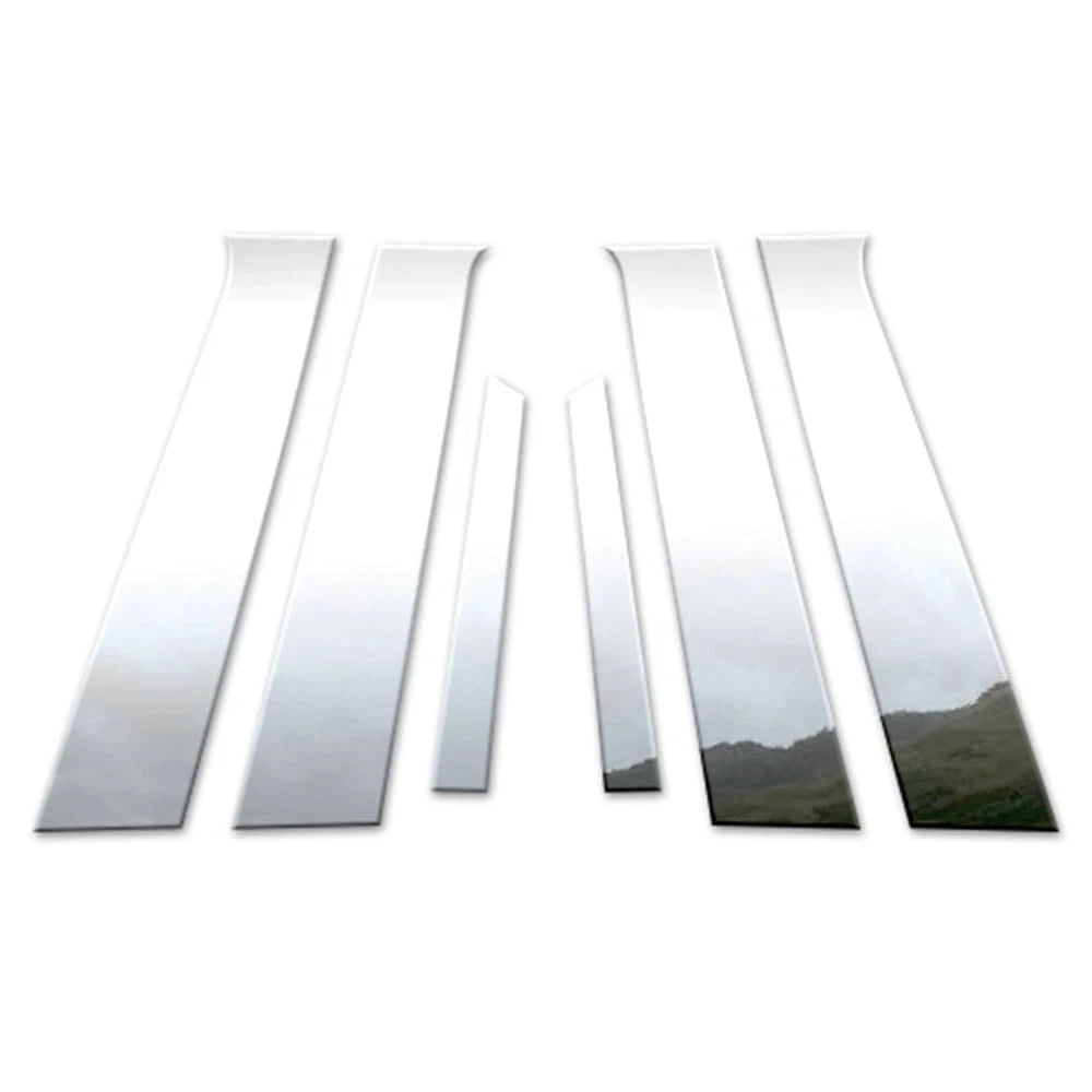 Diamond Grade 6pc Pillar Post Covers for 2013-2024 Cadillac ATS 4 Door