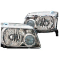 LH+RH Replacement Headlights Pair for Nissan X-Trail T30 2001-2007 Left Right