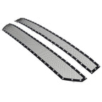 Black Stainless Mesh Rivet Grille for Chevy Silverado 1500 (2016–2019)