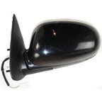 Power Black Unheated Mirrors Pair for Nissan Maxima (2000–2003)