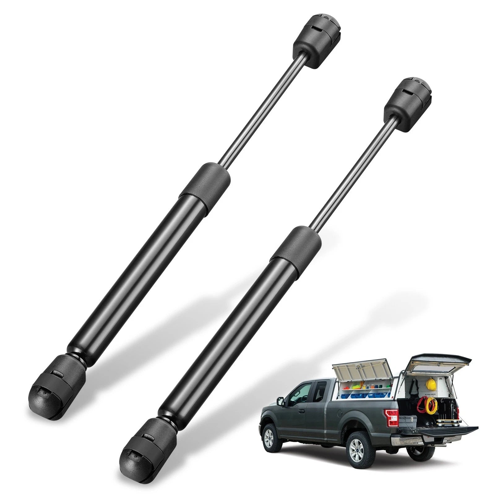 2Pcs Gas Strut Lift Support for Camper Shell Ford F-150 (2015–2020)