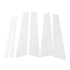 8 x Car Door Window Column B C Pillars Trims for BMW X7 G07 (2019-2021)