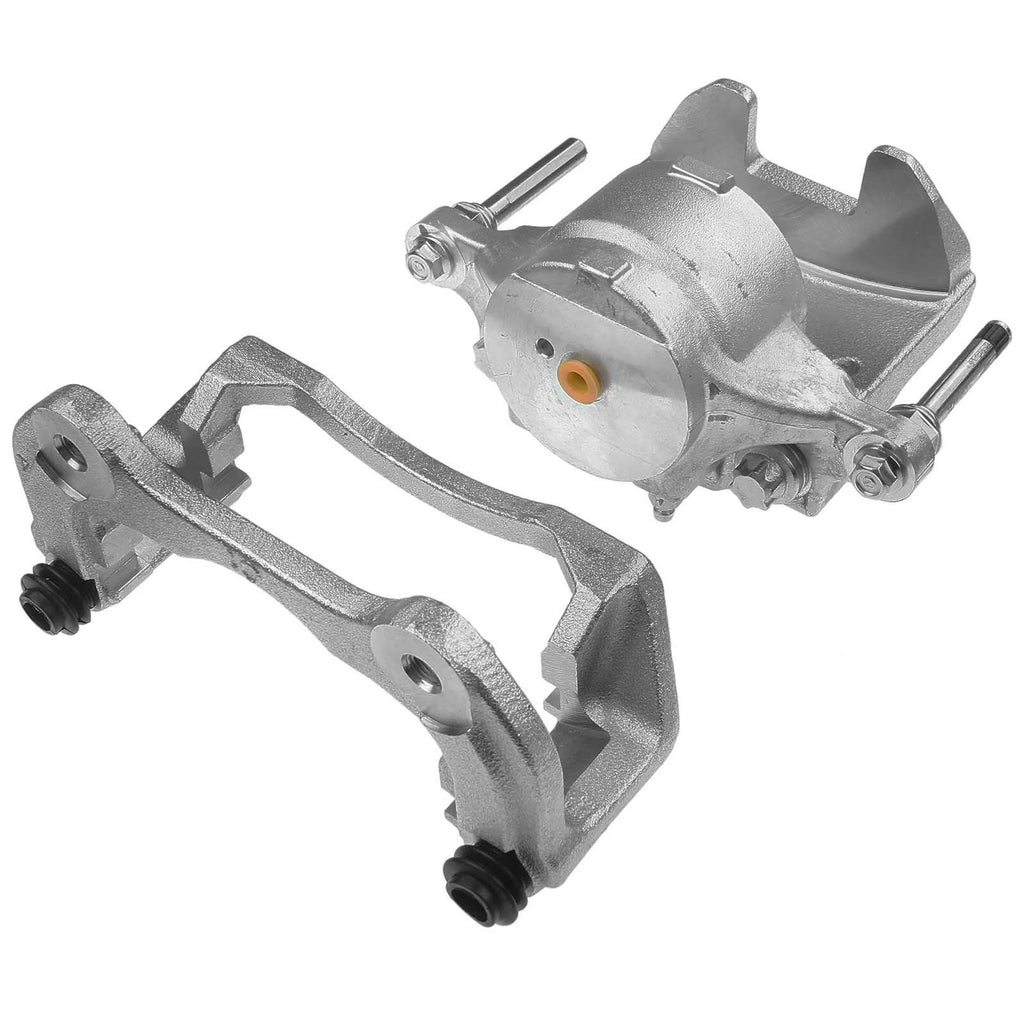 Pair Front Brake Calipers with Brackets for Hyundai Sonata (2015–2019) Kia Optima (2015–2019)
