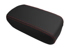 Console Lid Pull Over Cover Leather for Toyota Corolla (2009–2013) Red Stitch