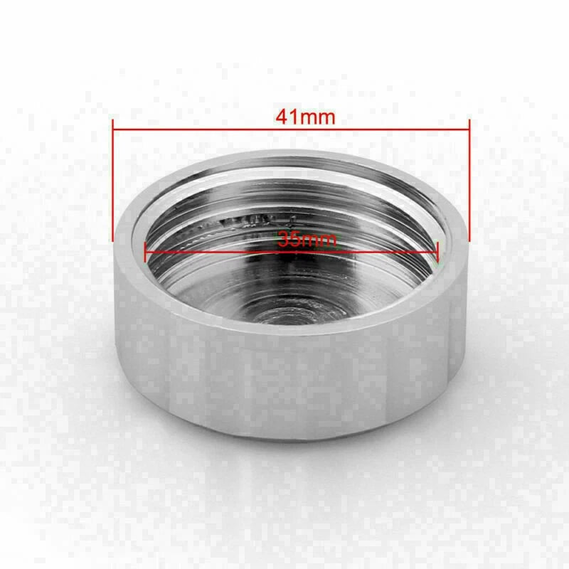 CNC Brake Fluid Reservoir Cap Chrome for US Models