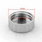 CNC Brake Fluid Reservoir Cap Chrome for US Models
