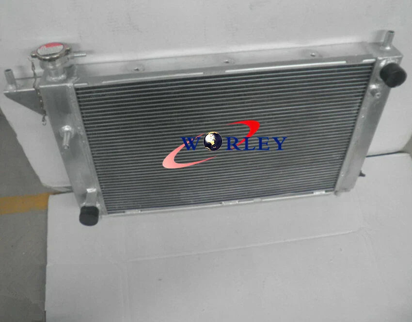 3 Row Aluminum Radiator + Fan for 1994-1995 Ford Mustang GT/GTS/SVT (1994-1995)