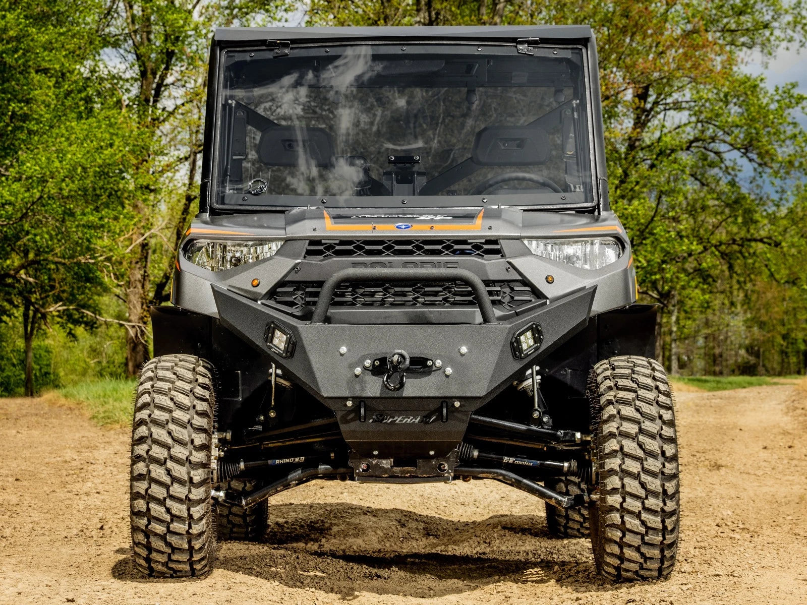 Flip Windshield for Polaris Ranger 1000 (2020–2023) - Dark Tint