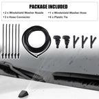Set of 2 Windshield Washer Nozzles No. 3W7Z17603AA for Ford Crown (2010–2011)