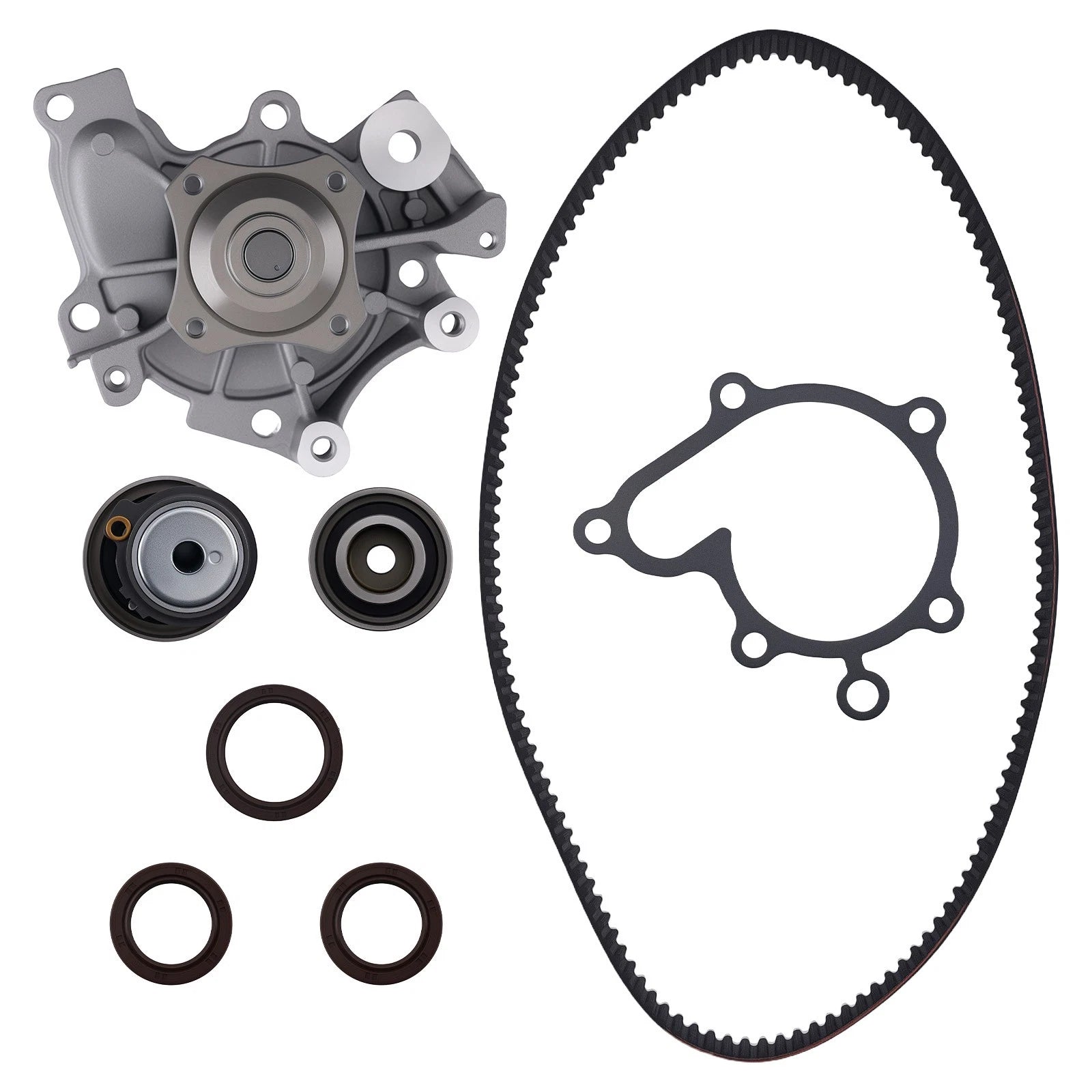 135T Timing Belt Kit w/ Water Pump for Mazda 626, Protege 2.0L (1993–2003) VKM74002