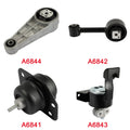 Set of 4 Engine Motor Mounts for Chevrolet Optra (2004–2010) L4 2.0L