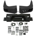 Rear Bumper for Dodge Ram 2500 3500 (2010–2024) w/ LED Lights, Steel, Powder Coated