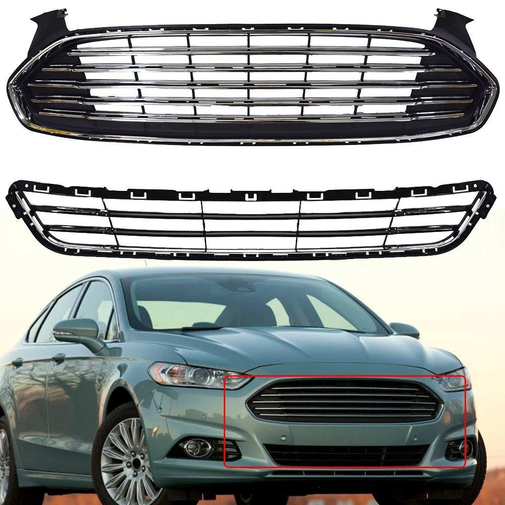 Front Radiator Grille for Ford Fusion/Mondeo (2013â2016)